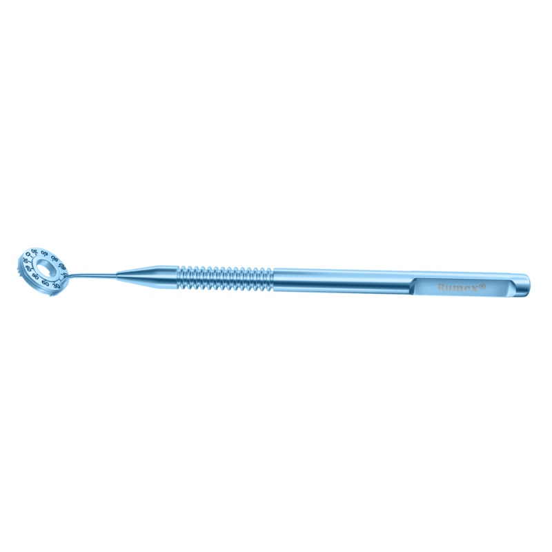 387R 3-1801 LRI Marker, 40-60-80 Degrees, with Degree Gauges, Length 130 mm, Titanium