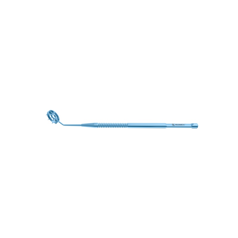 424R 3-0304T Osher-Neuman Low Profile Corneal Marker, 8 Lines, Length 130 mm, Titanium