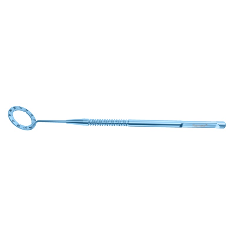 510R 2-033T Grooved Mendez Degree, with 4 Grooves, 13.00/18.00 mm Diameters, Length 136 mm, Titanium