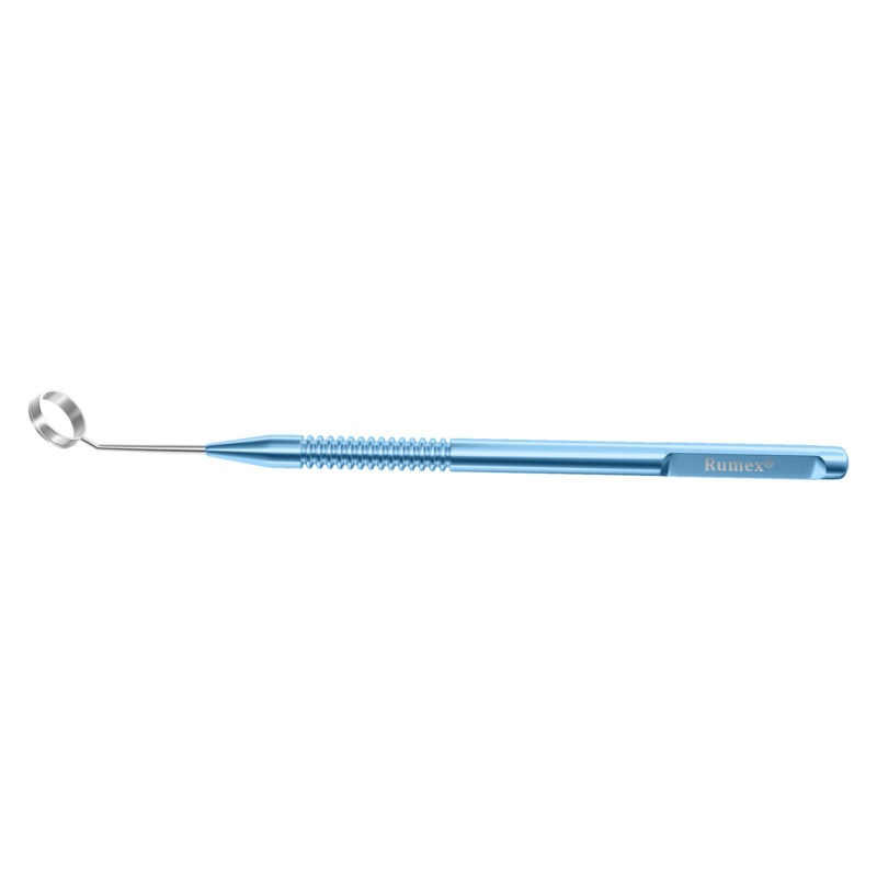 566R 20-1011 LASEK Trephine 8.00 mm, Preset Depth 70 Microns, Length 128 mm, Round Titanium Handle