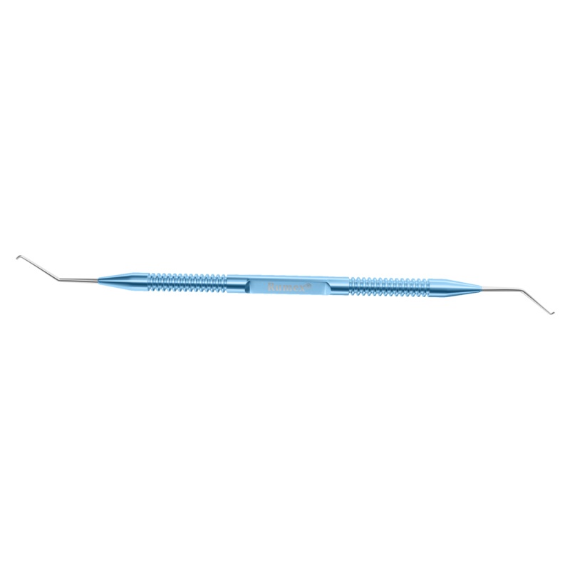 696R 3-034 Optical Zone Marker, Double-Ended, 0.15/0.50 mm Width, Length 141 mm, Round Titanium Handle