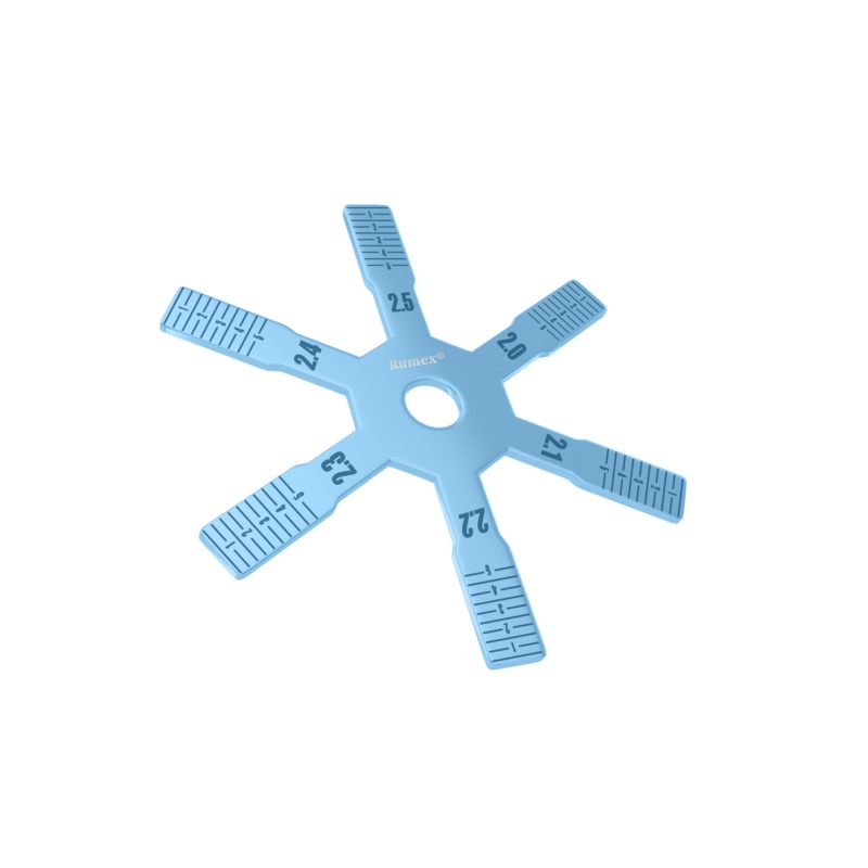 807R 2-064T Adler Wound Gauge, 2.00-2.50 mm Ranges, Titanium