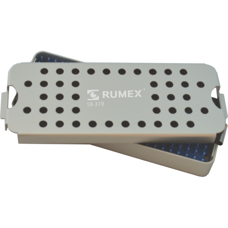 999R 18-319 Aluminum Sterilization Tray with Silicone Mat, 1556520 mm, 6.02.50.80