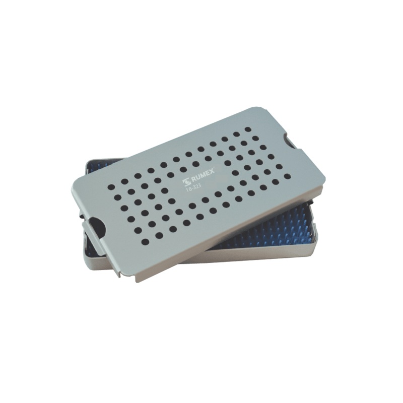 999R 18-323 Aluminum Sterilization Tray with Silicone Mat, 20011040 mm, 7.754.251.5