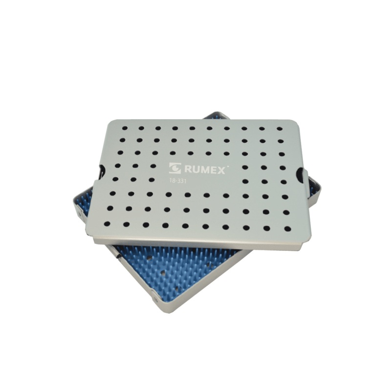 999R 18-331 Aluminum Sterilization Tray with Silicone Mat, 21516520, 8.506.500.80
