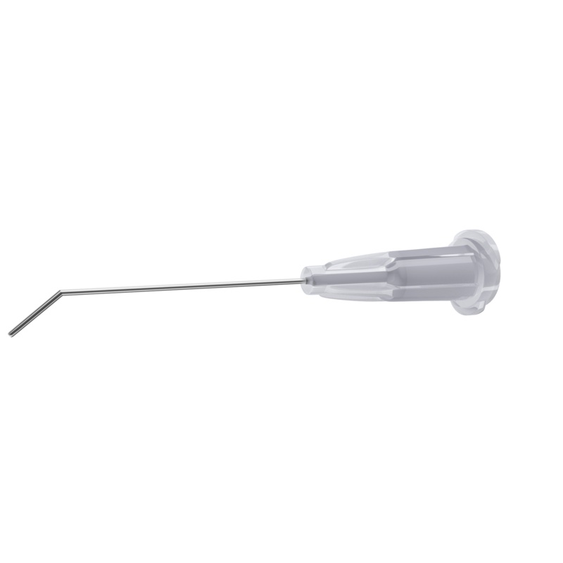 999R 21-R2030 Rycroft Anterior Chamber Cannula, 30 Ga x 22 mm, 4 mm Angled Tip, Disposable, 10 per Box