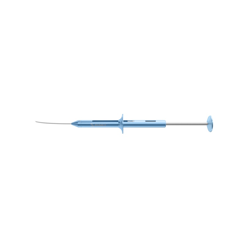 146R 16-253 Injector for Capsular Ring with Irrigation, Length 162 mm, Titanium Handle