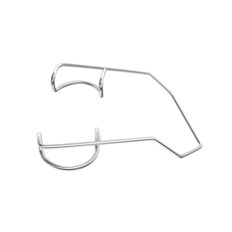 178R 14-022S Barraquer Wire Speculum, Temporal, Adult Size, 14.00 mm Blades, Length 45 mm, Stainless Steel