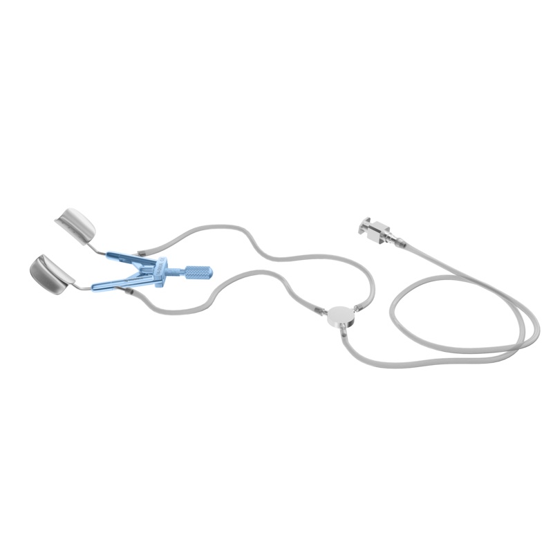 264R 14-060A Kershner Reversible Speculum with Aspiration, Adult Size, 14 mm Solid Blades, Length 70 mm