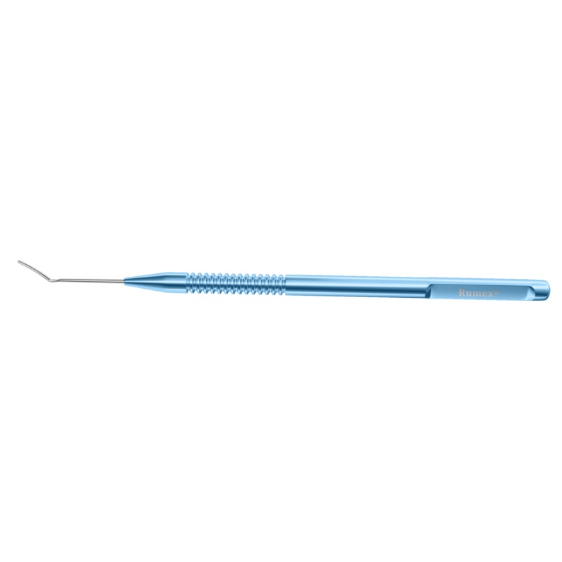 354R 13-171 Spatula for DALK Procedure, 1.00 x 9.00 mm Tip, Length 122 mm, Round Titanium Handle