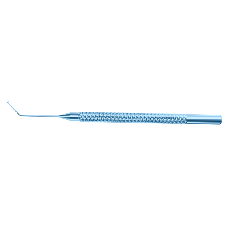 459R 13-155T Melles DSAEK PLK Scraper, Style 2, 90 Angle, Length 125 mm, Titanium
