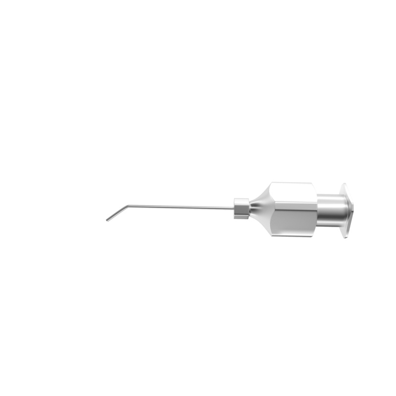 870R 15-051-23 Rycroft Anterior Chamber Cannula, 23 Ga x 22 mm, 4 mm Angled Tip