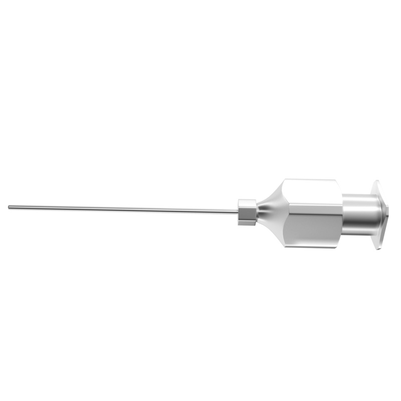 999R 15-049-23 Irrigating Cannula, Straight Blunt Tip, Polished, 23 Ga x 25 mm