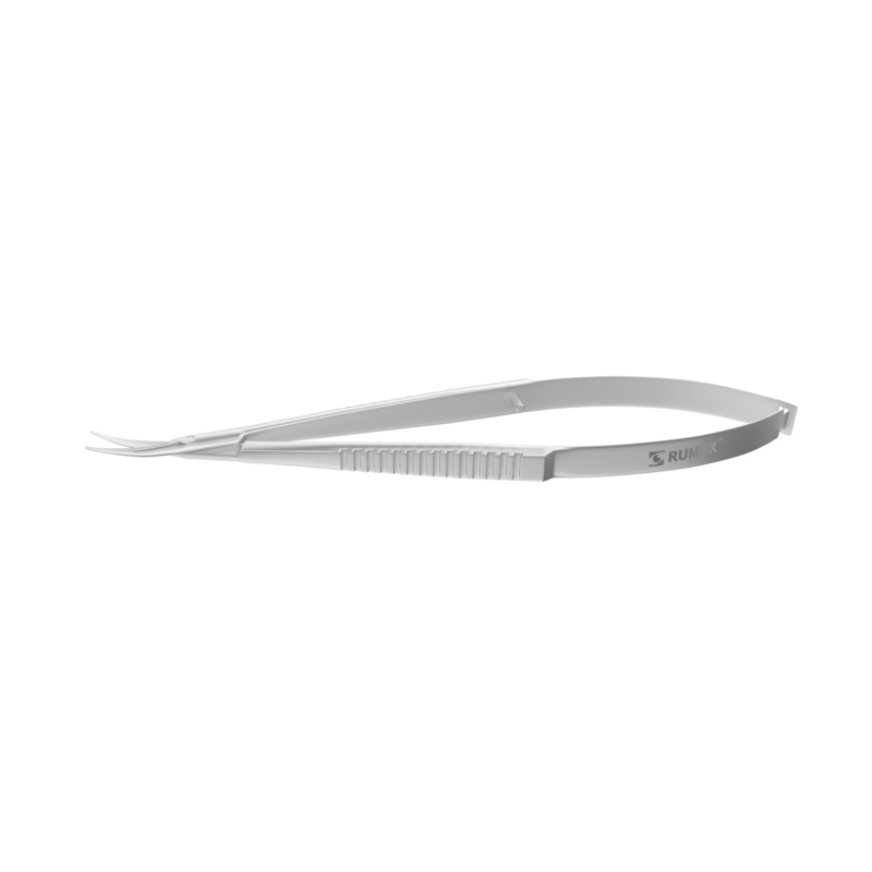 002R 11-040S Westcott Curved Tenotomy Scissors, Blunt Tips, 13.00 mm Blades, Flat Handle, Length 115 mm, Stainless Steel