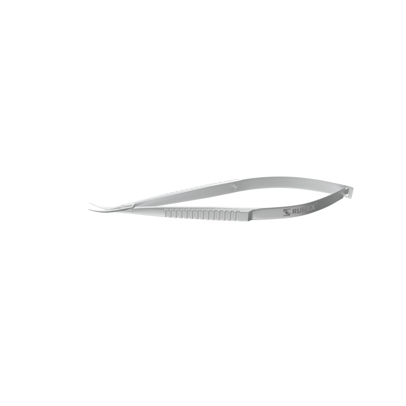 107R 11-011S Castroviejo Universal Corneal Scissors, Small, Blunt Tips, 7.50 mm Blades, Length 102 mm, Stainless Steel