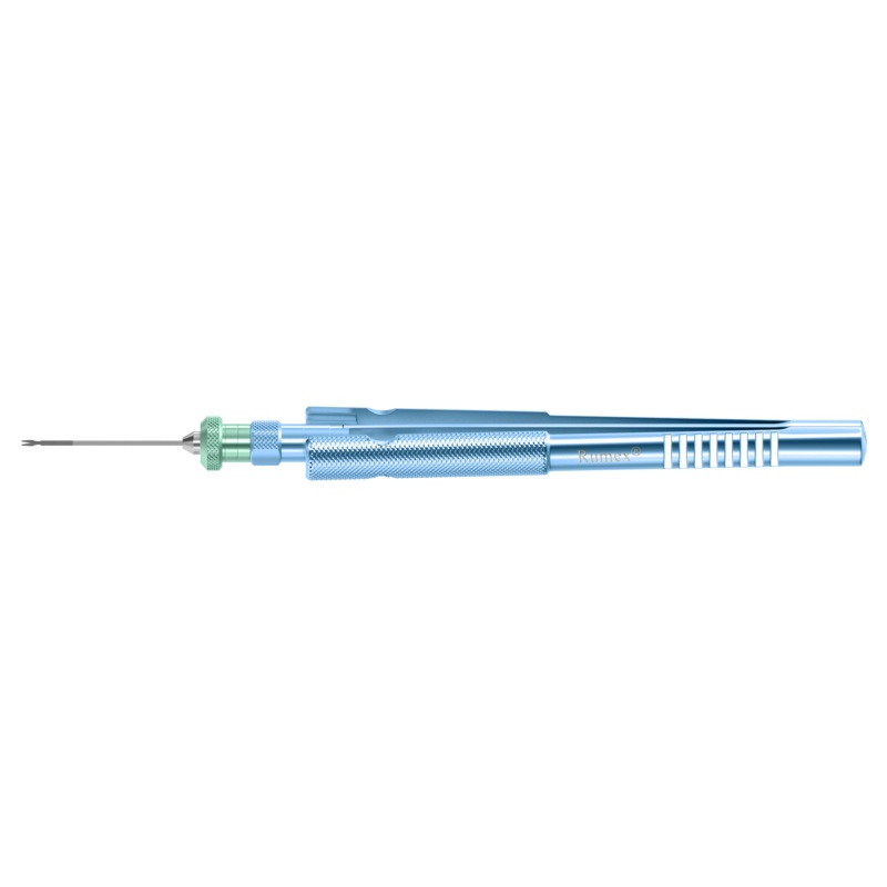 228R 12-402-23 End-Gripping Vitreoretinal Forceps with Nail-Shaped Jaws, 23 Ga, Tip Only