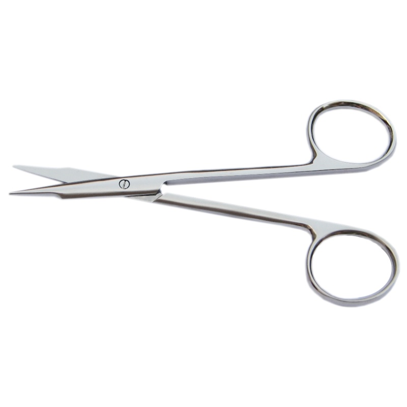 235R 11-130S Stevens Tenotomy Scissors, Straight, Sharp Tips, Length 115 mm, Stainless Steel