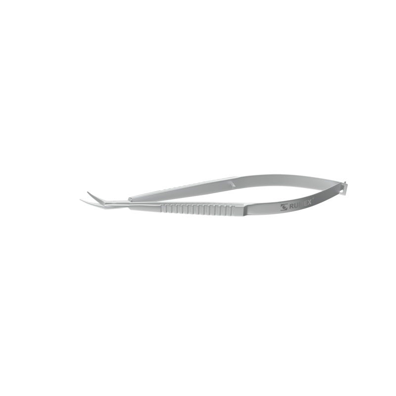 236R 11-024S Castroviejo Corneal Section Scissors, Right, 11.50 mm Blades, Lower Blade 0.50 mm Longer, Length 106 mm, Stainless Steel