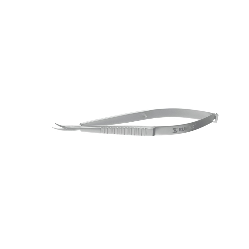 347R 11-0101S Castroviejo Corneal Scissors, Right, Curved, Blunt Tips, 7.00 mm Blades, Length 100 mm, Stainless Steel