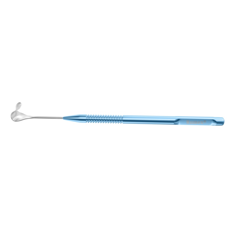 362R 10-021 Desmarres Lid Retractor, Size 1, 13.00 mm, Length 130 mm, Round Titanium Handle