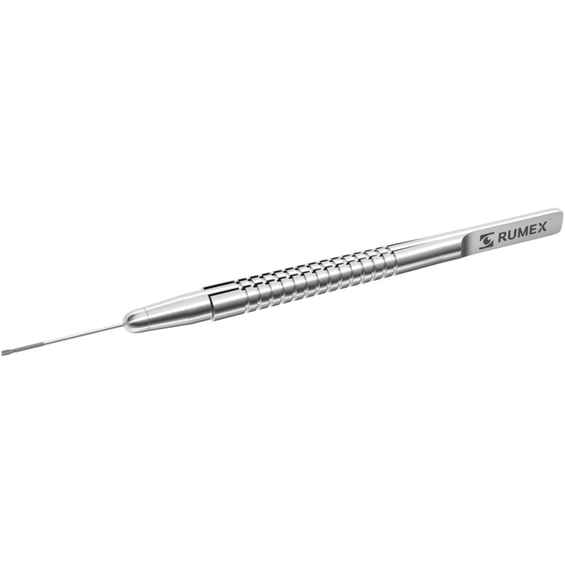 999R 12-301-23D Disposable Gripping Forceps with a Sandblasted Platform, 23 Ga, Stainless Steel, 6 per Box