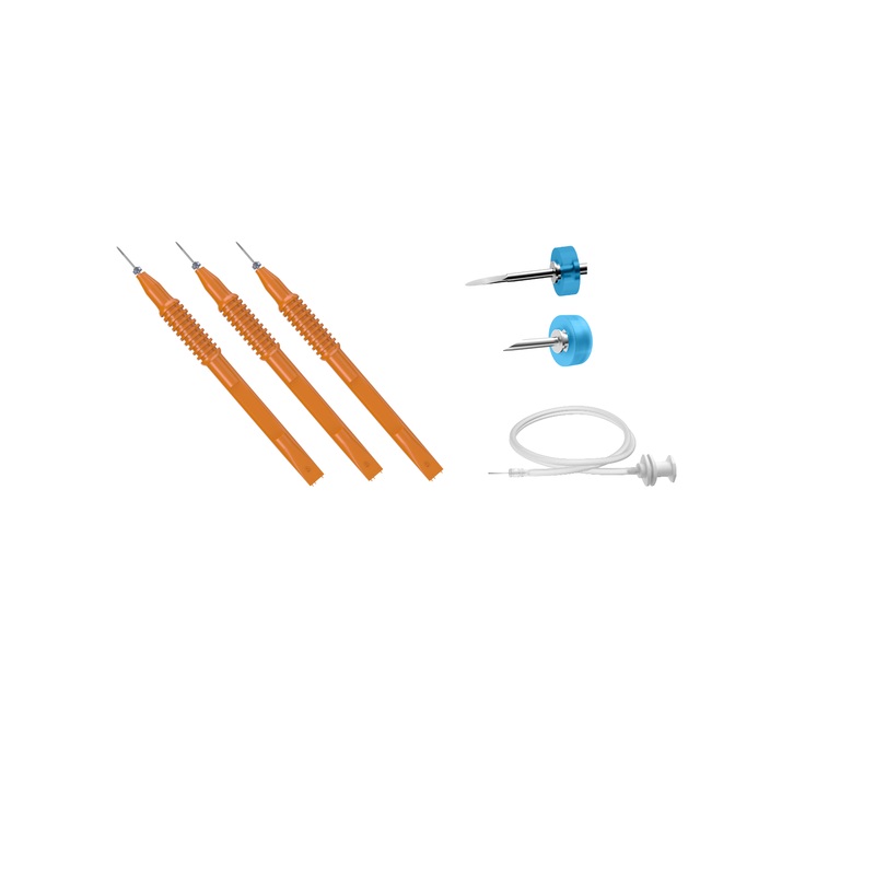 999R 12-5229 Disposable One Step Trocar System, 23 Ga (1 Set of 3 Insert Handles and 1 Infusion Line), 6 per Box