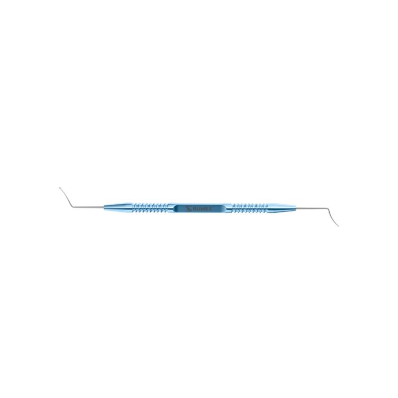 999R 20-2073 SMILE Lenticule Removing Spatula, Length 120 mm, Round Titanium Handle