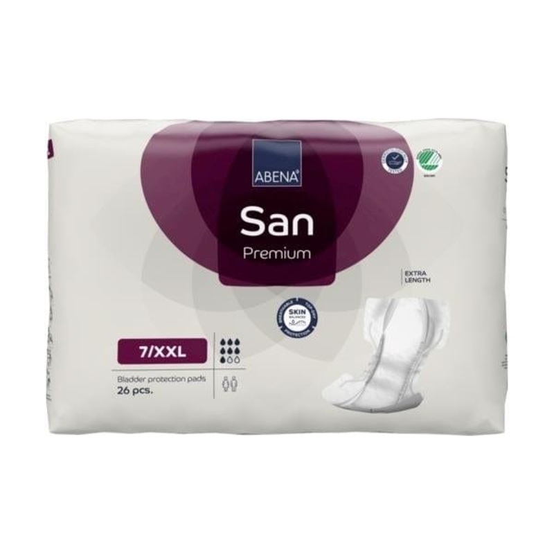 Abena San 7 2XL Bariatric|Packet of 26|Carton of 104