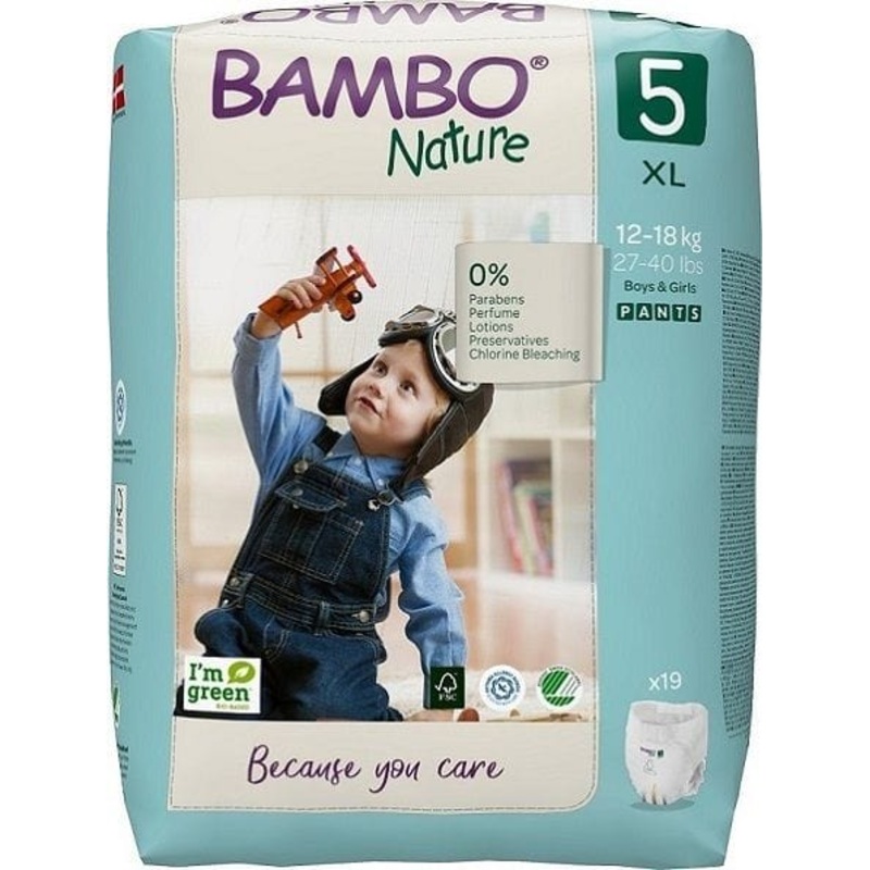 Bambo Nature Pull Up Pants 12-18KG