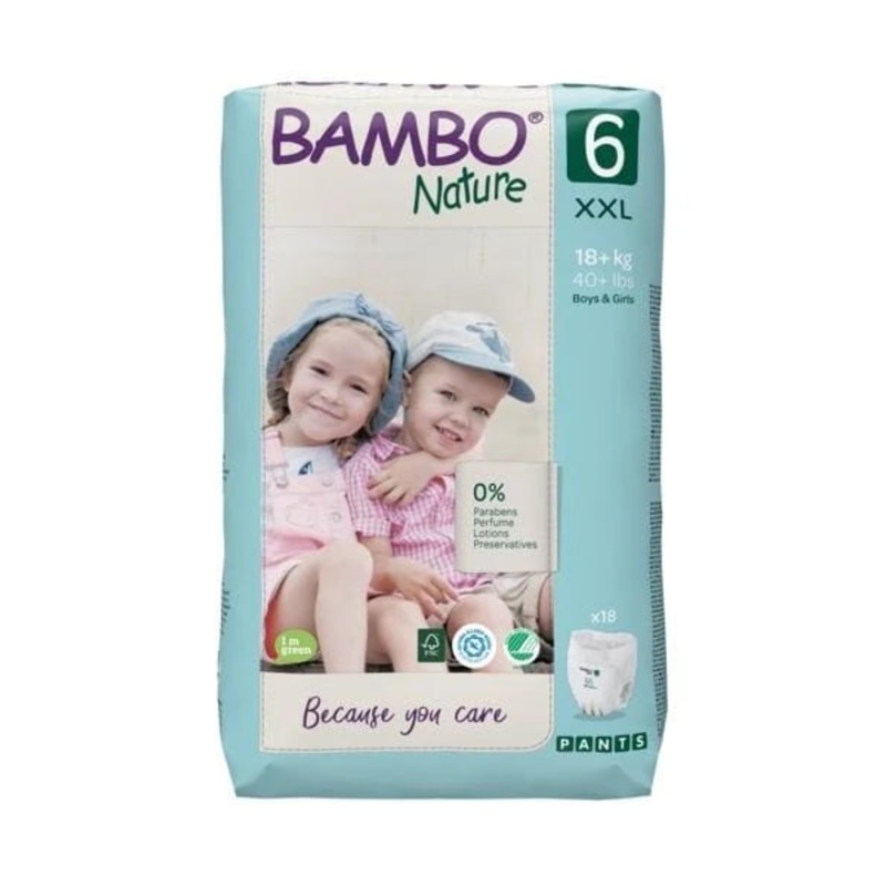 Bambo Nature XLarge Training Pants Size 6 XXL (18+kg)
