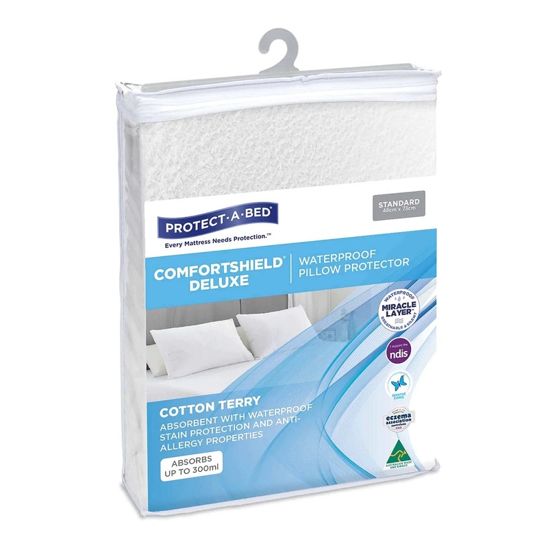 Protect A Bed Comfortshield Deluxe Pillow Protector