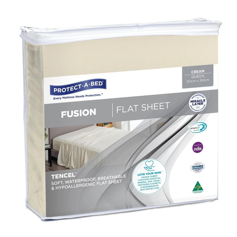 Protect A Bed Fusion Waterproof Flat Sheet