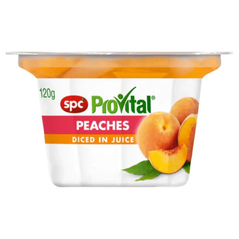 SPC ProVital Peaches Diced in Juice
