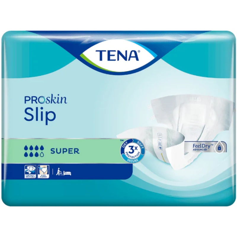 Tena Slip Super Large|Packet of 10|Carton of 60