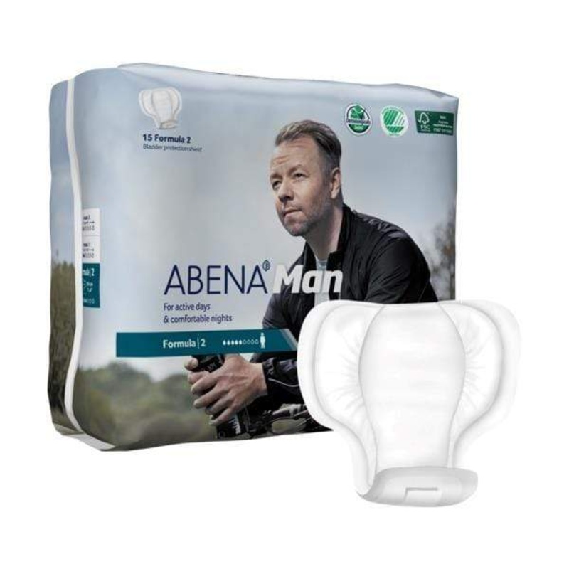 Abena Man Formula 2 700mL|Packet of 15|Carton of 180
