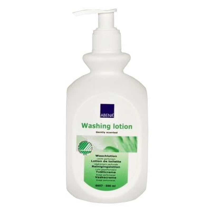 Abena Washing Lotion, Waterless, 500ml Pump Bottle