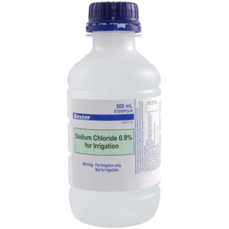 Baxter Sodium Chloride For Irrigation 0.9% 500ml
