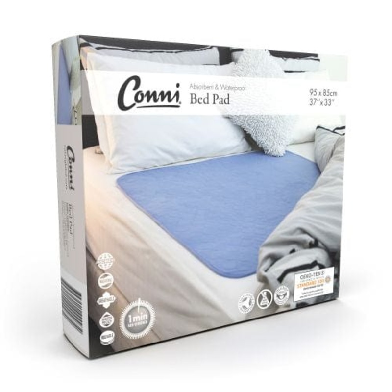 Conni Mate Bed Pad|Mauve|Teal|Mauve|Teal