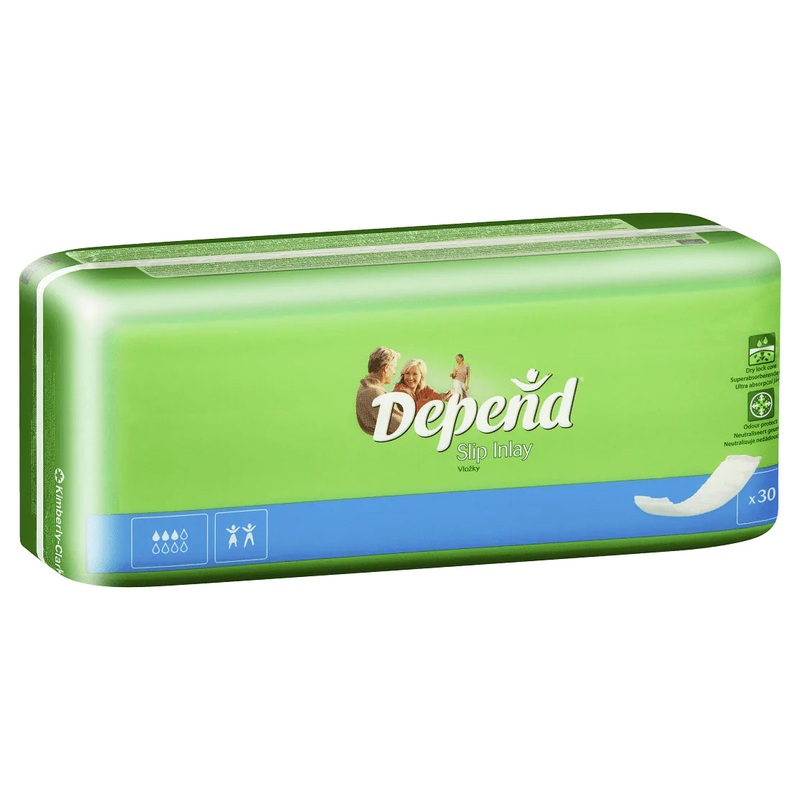 Depend Booster Inserts|Carton of 180