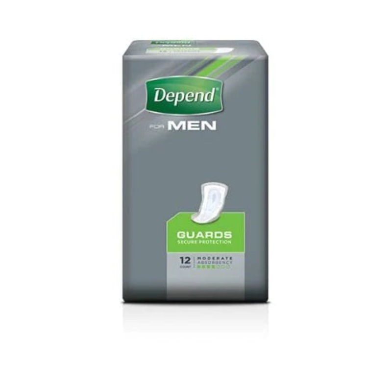 Depend Male Guards|Carton of 72