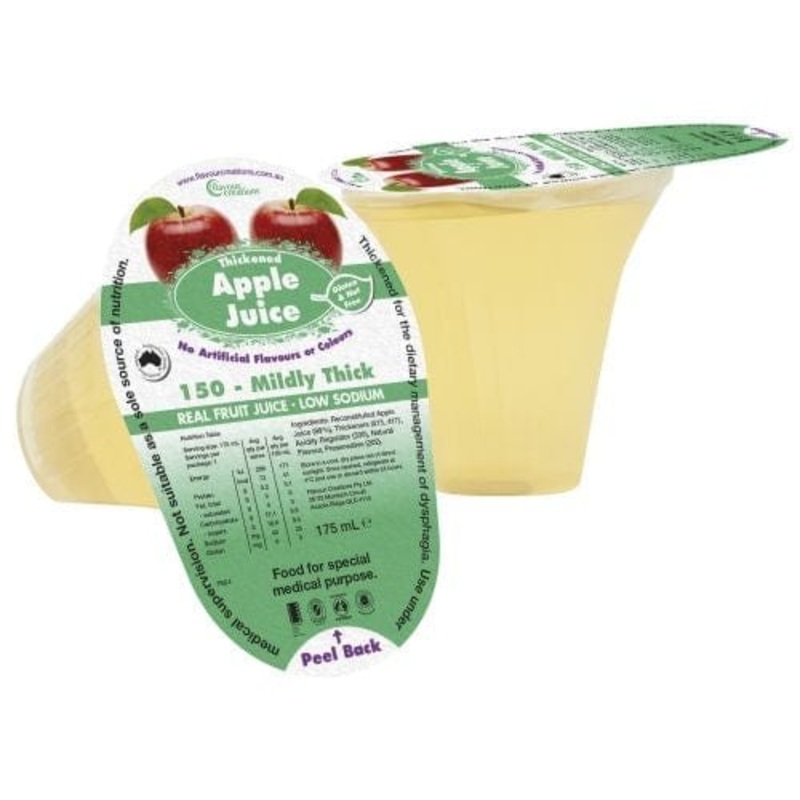 Flavour Creations Apple Juice|Level 2 (150 – Mildly Thick)|Level 3 (400 – Moderately Thick)|Level 4 (900 – Extremely Thick)|Carton of 12|Carton of 24