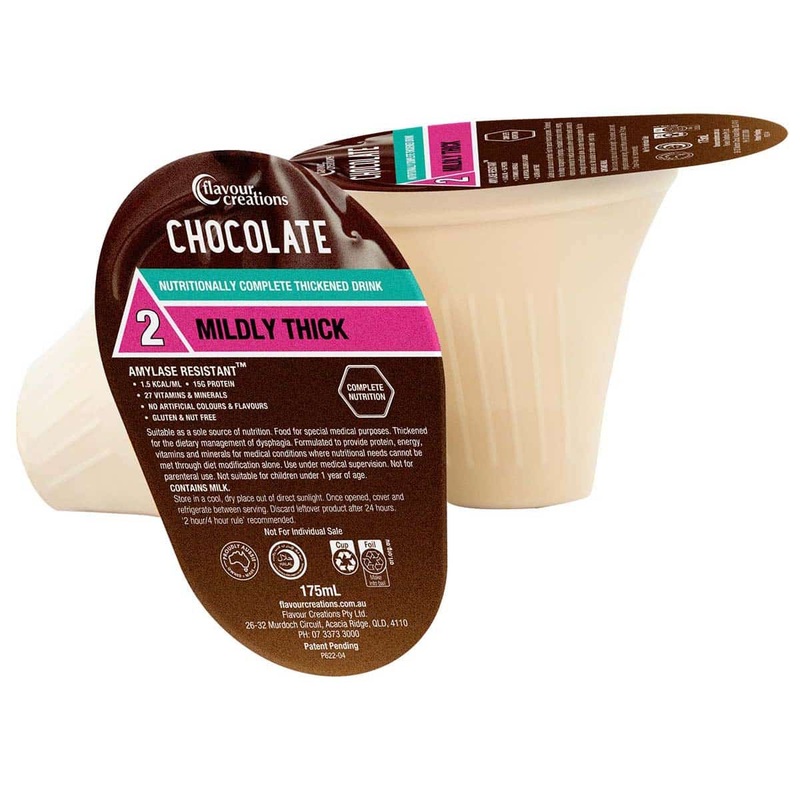 Flavour Creations Chocolate|Level 2 (150 – Mildly Thick)|Level 3 (400 – Moderately Thick)|Level 4 (900 – Extremely Thick)|Carton of 12|Carton of 24