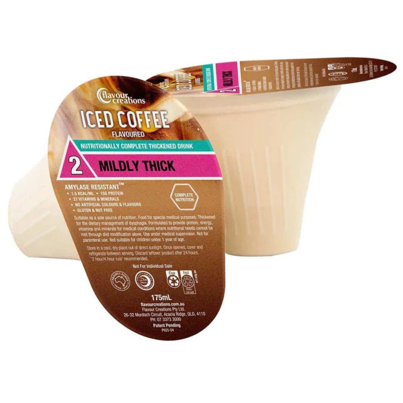 Flavour Creations Iced Coffee|Level 2 (150 – Mildly Thick)|Level 3 (400 – Moderately Thick)|Carton of 24
