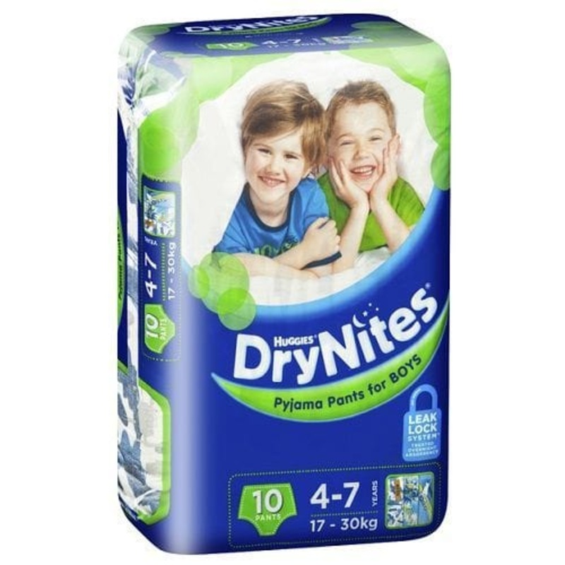 Huggies Drynites Pyjama Pants 4-7 Boy