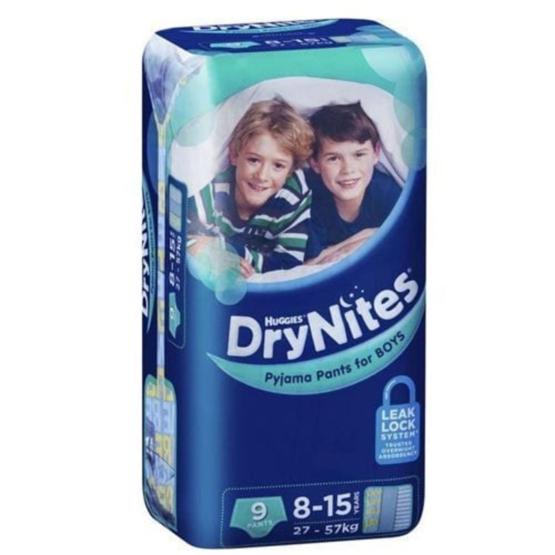 Huggies Drynites Pyjama Pants 8-15 Boy