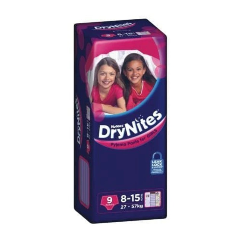 Huggies Drynites Pyjama Pants 8-15 Girl
