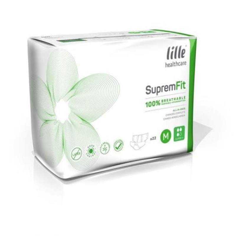 Lille Suprem Fit Super Plus|Medium|Large|Packet of 22|Carton of 88