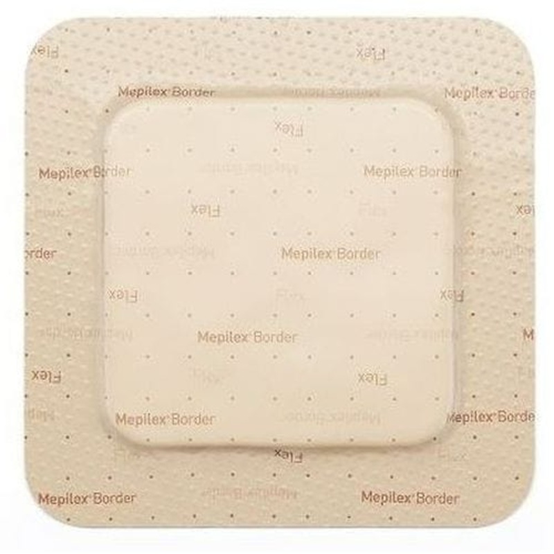 Molnlycke Mepilex Border Flex|7.5cm x 7.5cm|10cm x 10cm|15cm x 15cm|15cm x 20cm|12.5cm x 12.5cm|Each|Box of 10