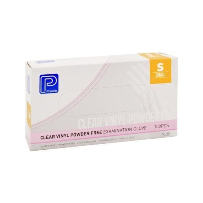 Premier Glove Exam Vinyl Powder free
