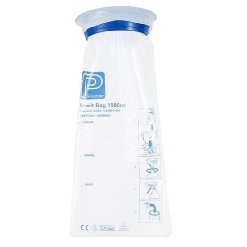 Premier Vomit Bag Box/50|Box of 50|Each